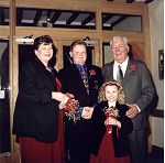 Sandra, Matt, Laura & Roy before the ceremony.