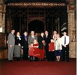 With the Bride's family